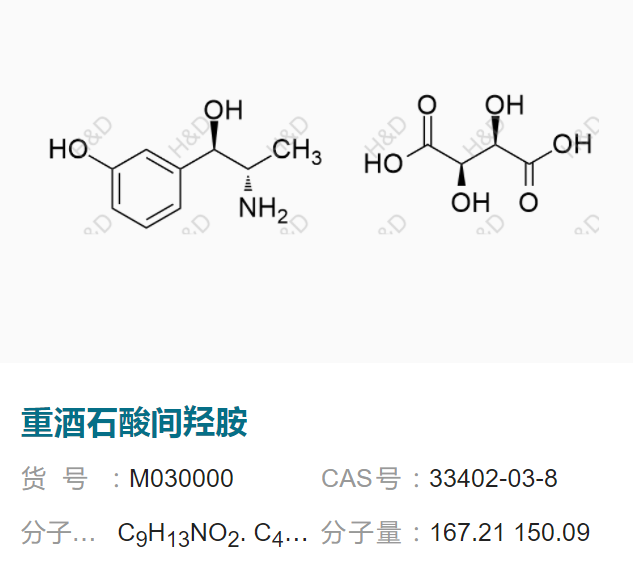 重酒石酸间羟胺项目调研报告及重酒石酸间羟胺杂质谱