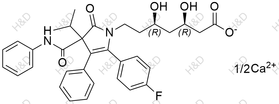 阿托伐他汀内酰胺杂质钙盐