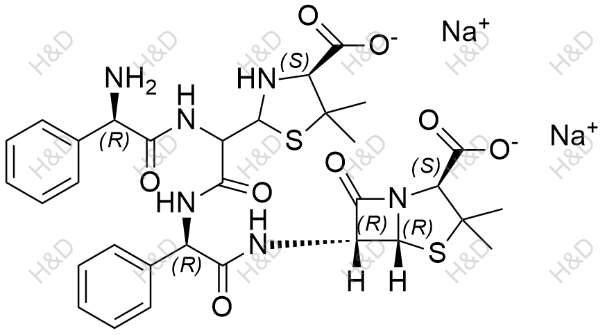 氨苄西林EP杂质M二钠盐