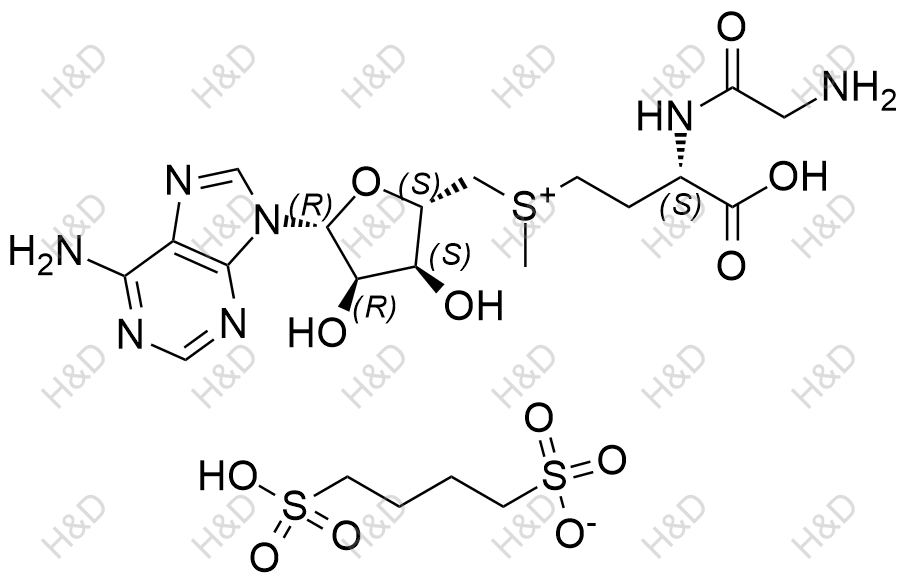 氨基乙酸腺苷蛋氨酸（丁二磺酸盐）