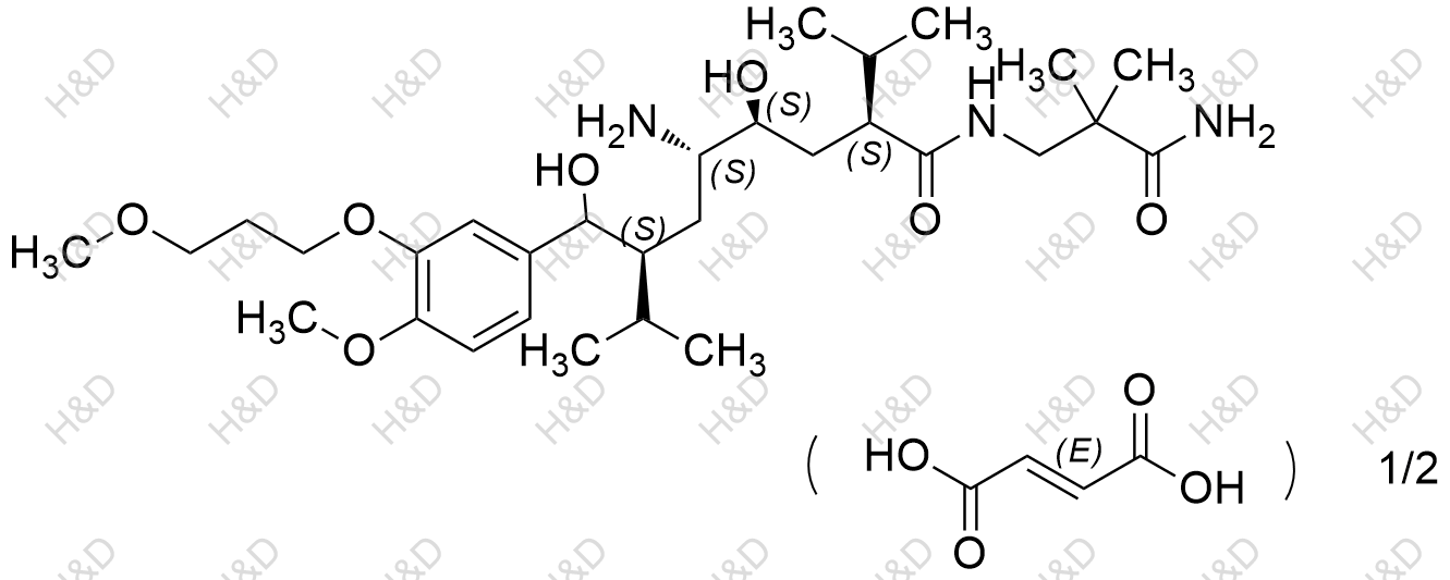 羟基阿利克仑杂质(半富马酸盐)