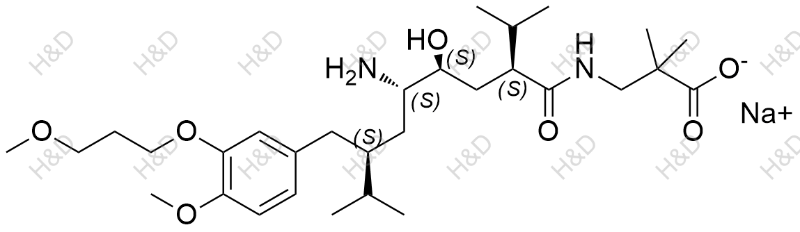 阿利克仑酸杂质10（钠盐）