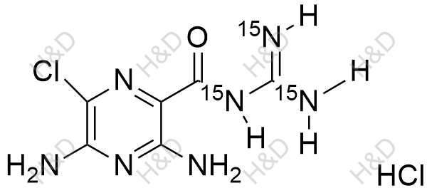 阿米洛利-15N3(盐酸盐)