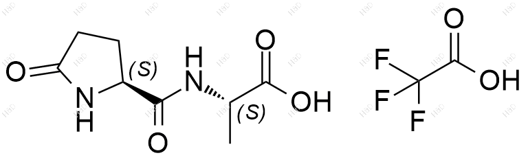 L-焦谷氨酰-L-丙氨酸(三氟乙酸盐)
