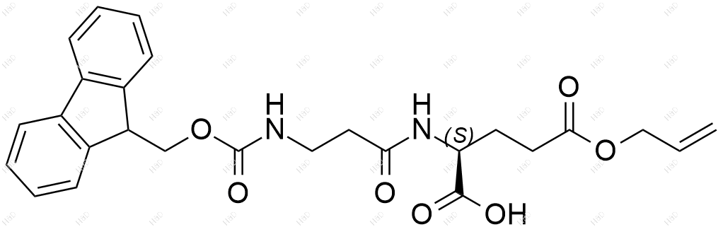 Fmoc-β-Ala-L-Glu(Oall)-OH