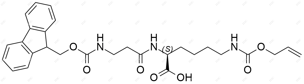 Fmoc-β-Ala-L-Lys(Alloc)-OH