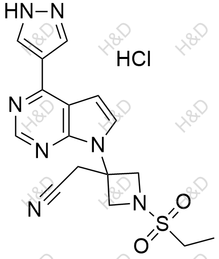巴瑞替尼杂质27(盐酸盐)