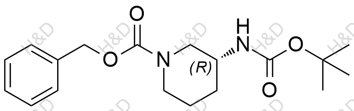 (3R)-3-[(叔丁氧羰基)氨基]哌啶-1-甲酸苄酯