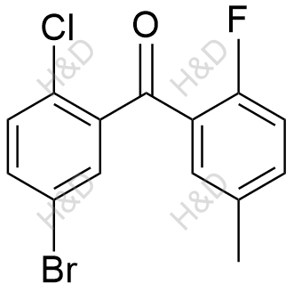 5-溴-2-氯苯基)(2-氟-5-甲基苯基）甲酮