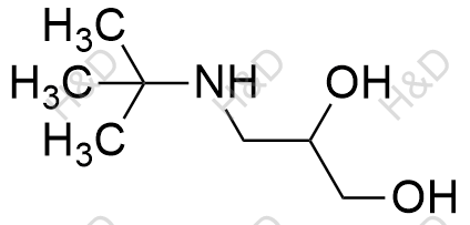 3-叔丁胺基-1,2-丙二醇