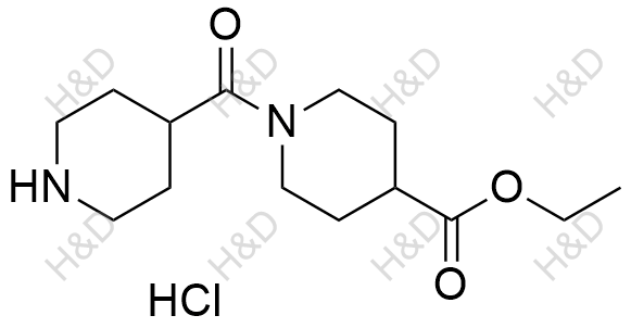 1-(哌啶-4-羰基)哌啶-4-羧酸乙酯盐酸盐