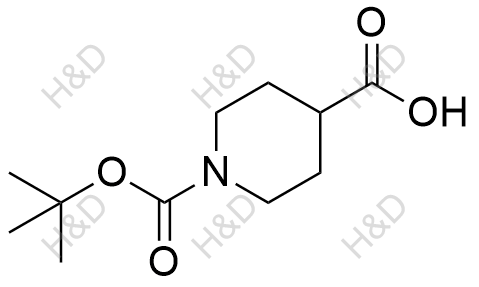 1-Boc-4-哌啶甲酸