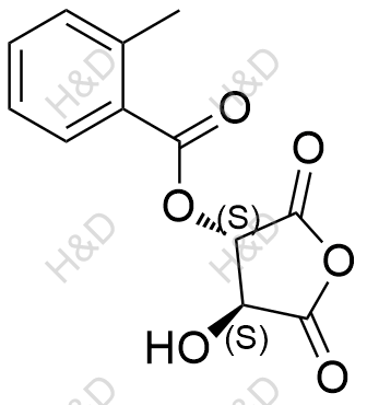 D-二邻甲基苯甲酰基酒石酸杂质1