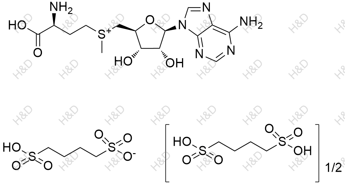 s-腺苷-L-甲硫氨酸1，4-丁二磺酸盐