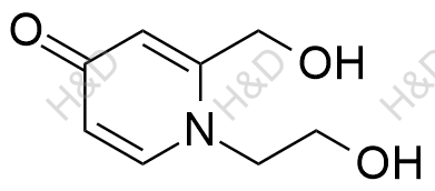 1-（2-羟甲基）-2-（羟甲基）吡啶-4（1H）-酮