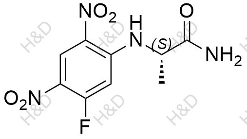 (S)-2-((5-氟-2,4-二硝基苯基)氨基)丙酰胺