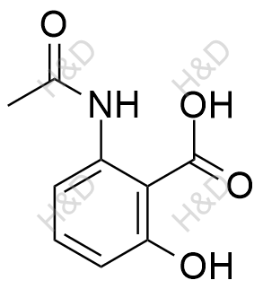 2-乙酰氨基-6-羟基苯甲酸