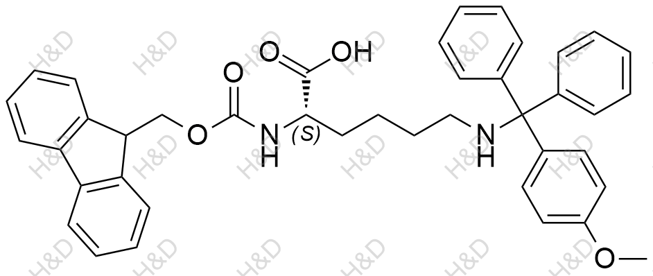 N-[(9H-芴-9-基甲氧基)羰基]-N’-[(4-甲氧基苯基)二苯基甲基]-L-赖氨酸