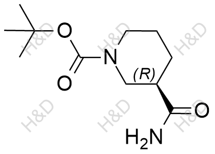 (R)-3-氨基甲酰基哌啶-1-羧酸叔丁酯