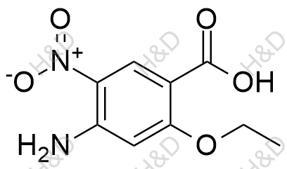 2-乙氧基-4-氨基-5-硝基苯甲酸