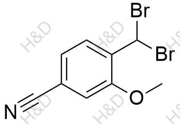 4-二溴甲基-3-甲氧基苯甲腈