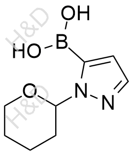 (1-(四氢-2H-吡喃-2-基)-1H-吡唑-5-基)硼酸