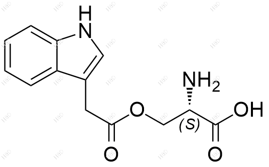 (S)-3-(2-(1H-吲哚-3-基)乙酰氧基)-2-氨基丙酸