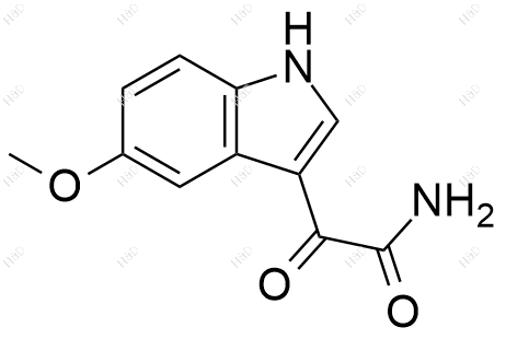 2-(5-甲氧基-1H-吲哚-3-基)-2-氧代乙酰胺