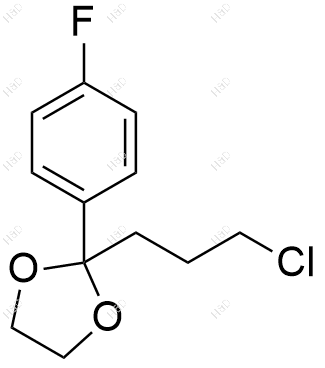 2-(3-氯丙基)-2-(4-氟苯基)-1,3-二氧戊环