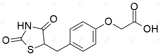 2-(4-((2,4-二氧噻唑啉-5-基)甲基)苯氧基)乙酸