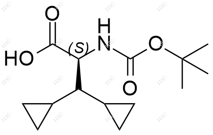 (S)-2-((叔丁氧基羰基)氨基)-3,3-二环丙基丙酸