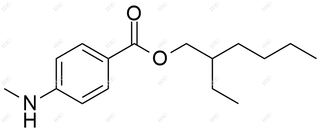 4-(甲基氨基)苯甲酸 2-乙基己酯