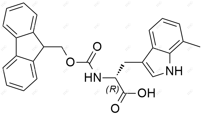 Fmoc-7-甲基-D-色氨酸