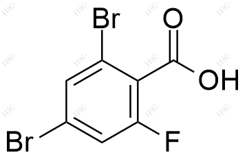 2,4-二溴-6-氟苯甲酸