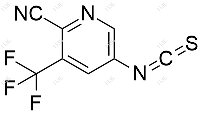 5-异硫氰酰基-3-(三氟甲基)吡啶-2-甲腈