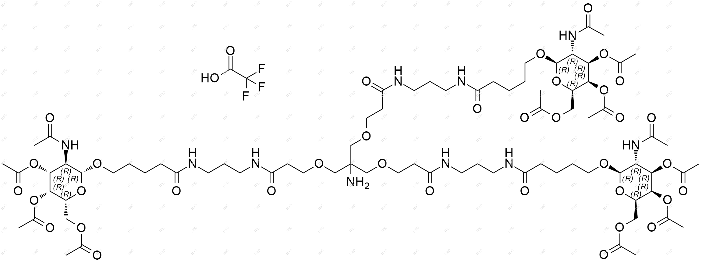 Tri-GalNAc(OAc)3 TFA