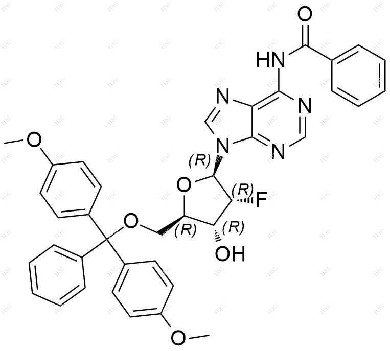 5'-DMT-2'-氟-苯甲酰基-2'-脱氧腺苷