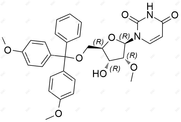 5′-O-DMT-2′-O-甲基尿苷