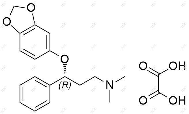(R)-3-(苯并[d][1,3]二恶烷-5-氧基)-N,N-二甲基-3-苯基丙胺草酸盐