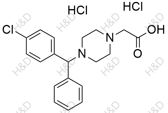 西替利嗪EP杂质B-消旋(双盐酸盐)