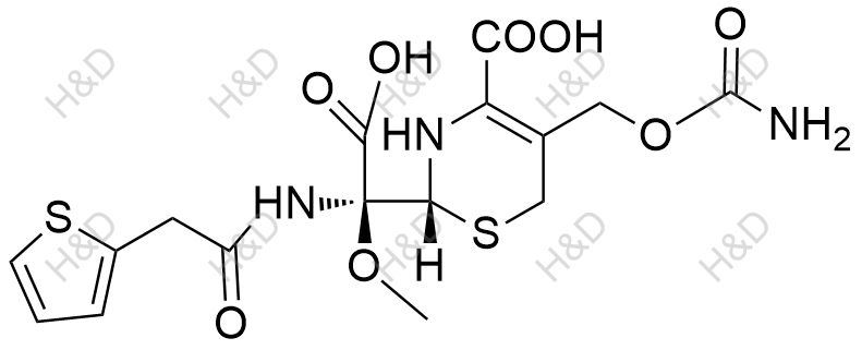 头孢西丁开环杂质