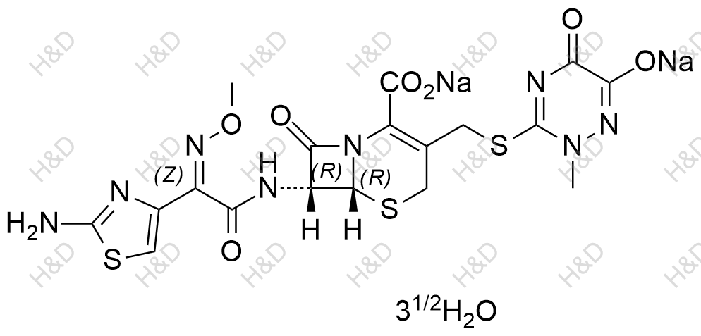 头孢曲松钠3.5水合物
