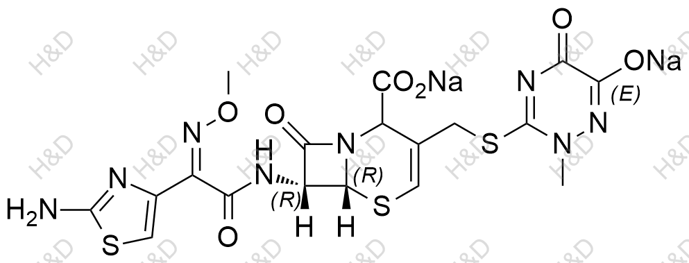 头孢曲松3-烯异构体钠盐
