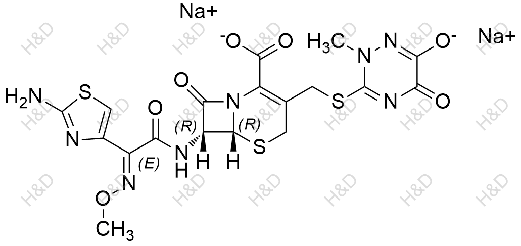 头孢曲松EP杂质A(二钠盐)