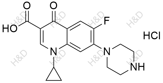 环丙沙星(盐酸盐)