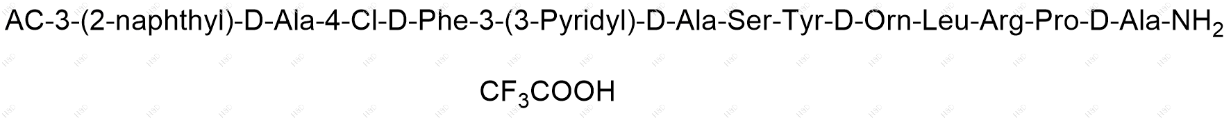 西曲瑞克杂质16(三氟乙酸盐)