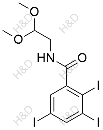 N-(2,2-二甲氧基乙基)-2,3,5-三碘