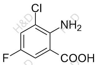 2-氨基-3-氯-5-氟苯甲酸