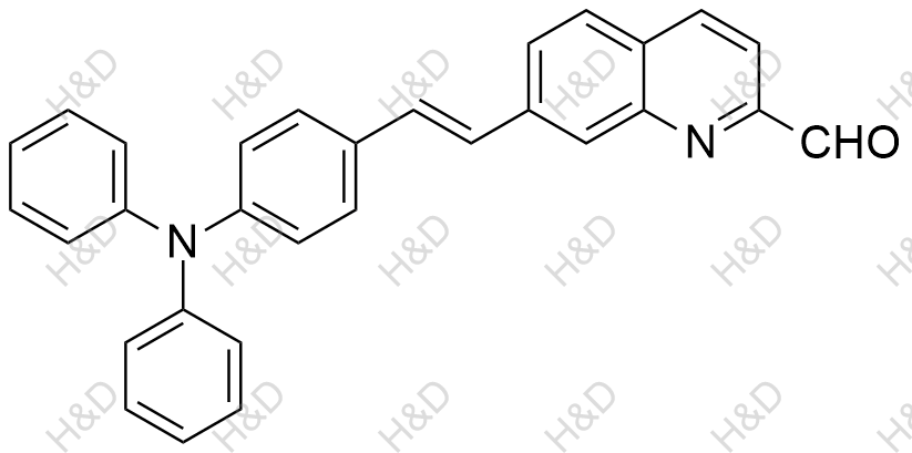 （E） -7-（4-（二苯基氨基）苯乙烯基）喹啉-2-甲醛