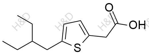 2-（5-（2-乙基丁基）噻吩-2-基）乙酸